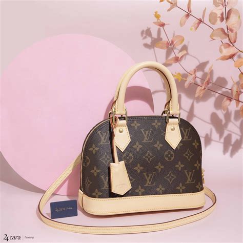 louis vuitton alma bordeaux|Louis Vuitton Alma bb monogram.